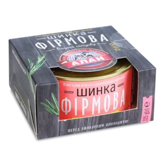 Шинка «Алан» «Фірмова» в/ґ, 325г (325г)