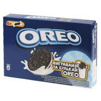 Печиво з какао+кремов.нач.Oreo к/у 228г