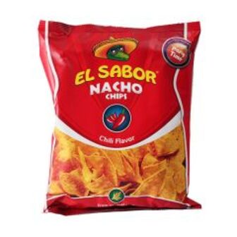 Чіпси начос El Sabor зі смаком чилі 225