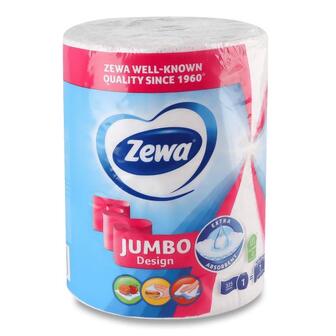 Рушники паперові Zewa Jumbo Decor 2-шарові 325 арк шт