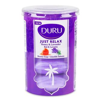 Мило косметичне Duru Just Relax Honey&Lavender 4*90г/уп