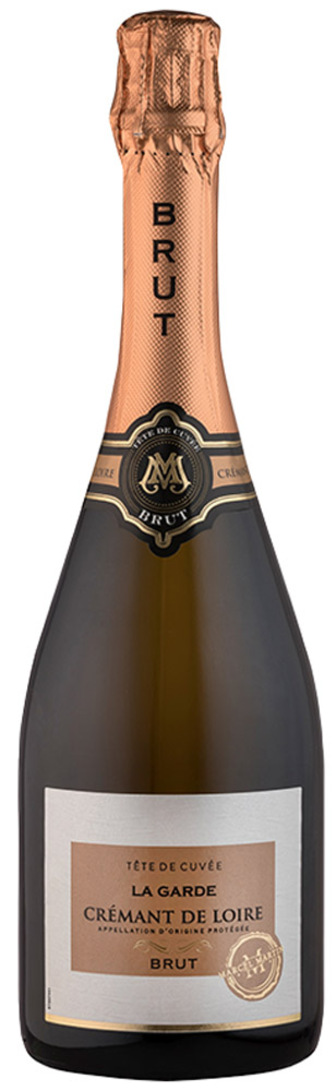 Вино Marcel Martin "La Garde" Crémant De Loire" ігристе біле брю