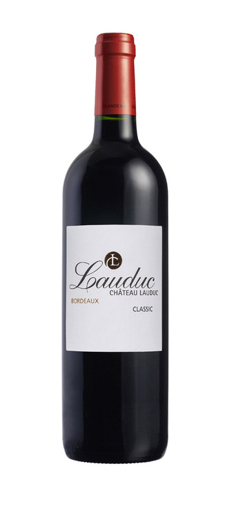 Вино Chateau Lauduc Bordeaux AOC червоне сухе 0.75л