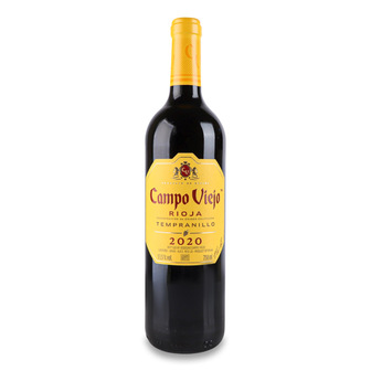 Вино Campo Viejo Rioja Tempranillo червоне сухе 0.75л