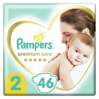 Підгузки Pampers Premium Care розмір 2 4-8 кг 46 шт