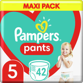 Підгузки-трусики Pampers р.5 12-17 кг 42 шт