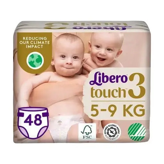 Підгузки Libero Touch р3 5-9 кг 48 шт