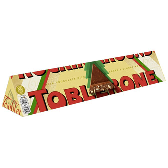 Шоколад молочний Toblerone з медово-мигдалевою нугою 360 г (7622210496645)