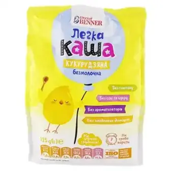 Каша Doctor Benner кукурудзяна 125 г