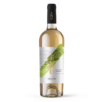 Вино Salcuta Eno Riesling&Traminer сухе біле 0,75л 13%