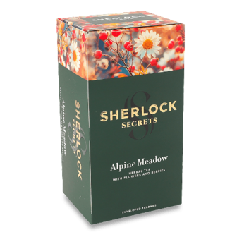 Чай трав'яний Sherlock Secrets Alpine Meadow 22*1,5г