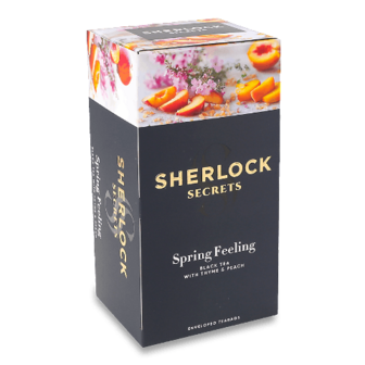 Чай чорний Sherlock Secrets Spring Feeling 22*1,8г