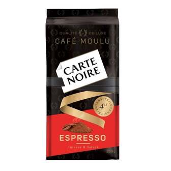 Кава 250 г CARTE NOIRE ESPRESSO мелена, м/уп 