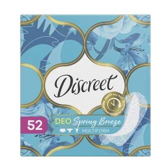 Прокладки щоденні 52 шт Discreet Deo Waterlily/Discreet Spring Breeze к/уп 