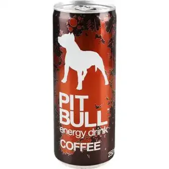 Напій енергетичний Pit Bull Coffee безалкогольний сильногазований 250 мл