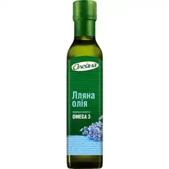 Олія лляна Олейна нерафінована 250 мл