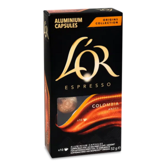 Кава мелена L'OR Espresso Colombia 10 капсул