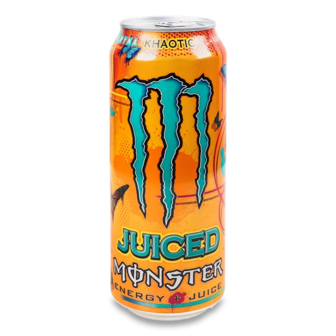 Напій енергетичний Monster Energy Khaotic з/б (0,5л)