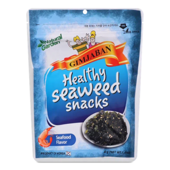 Снеки Godbawee Gim Jaban зі смаком морепродуктів (40г)