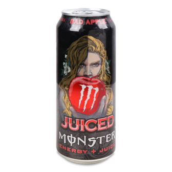 Напій енергетичний Monster Energy Bad Apple з/б (0,5л)