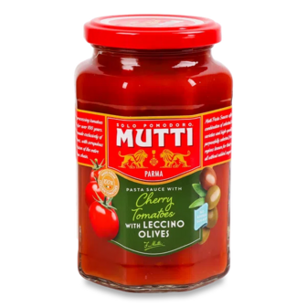 Соус томатний Mutti з оливками (400г)