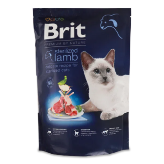 Корм для котів Brit PremiumNature Sterilized Lamb