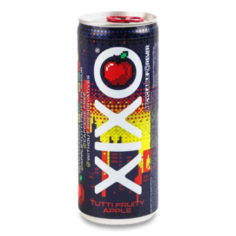 Напій Xixo Tutty Fruity Apple безaлкогольний газований з/б