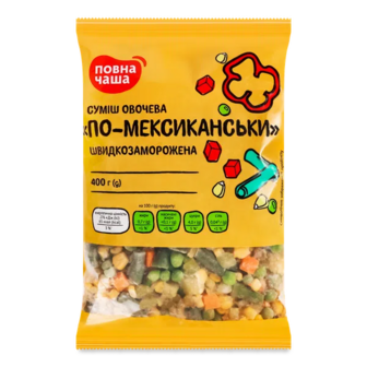 Суміш овочева «Повна Чаша»® «По-мексиканськи» свіжоморожена