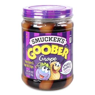 Паста Smucker's арахісова з виноградними смужками