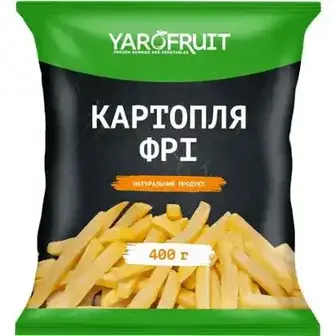 Картопля фрі Yarofruit 9 мм 400 г