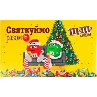 Адвент-календар M&Ms&Friends 463 г