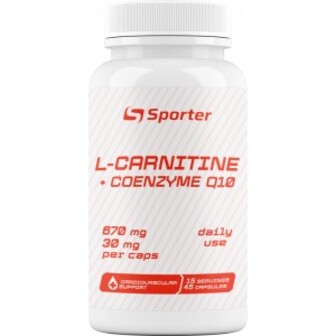 L-Carnitine 670мг + CoQ10 30 мг 45 капс