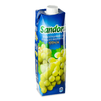 Сік Sandora білий виноград 0,95л