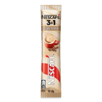 Напій кавовий Nescafe Creamy 3в1 розчинний (12г)