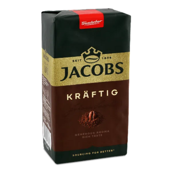 Кава мелена Jacobs Kraftig натуральна смажена