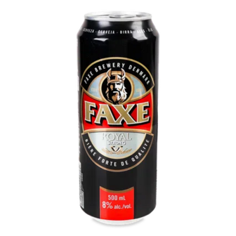 Пиво Faxe Royal Strong світле з/б, 0,5л