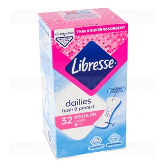 Прокладки щоденні Libresse Daily Fresh Normal Plus