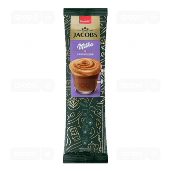 Напій кавовий Jacobs 3 в 1 Milka Cappuccino