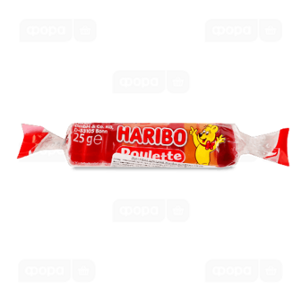 Цукерки Haribo Roulette неглазуровані желейні