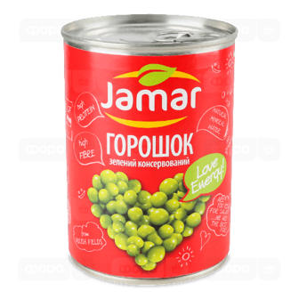 Горошок Jamar консервований