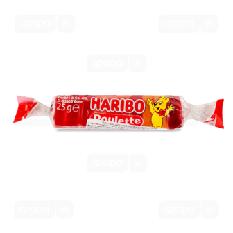 Цукерки Haribo Roulette неглазуровані желейні