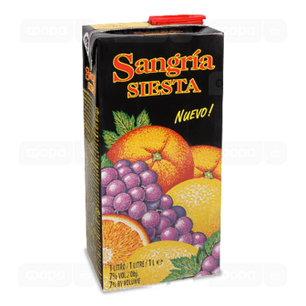 Напій винний Sangria Siesta червоний солодкий