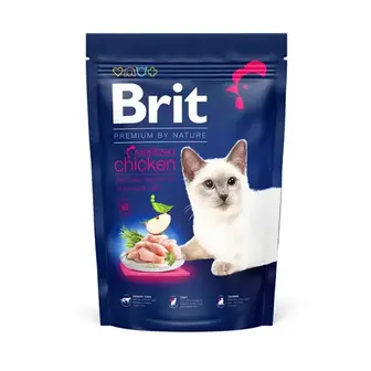 Сухий корм для котів Brit Premium by Nature Cat Sterilised 1,5 кг - курка