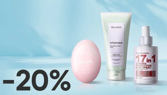 -20% на товари бренду Holliskin