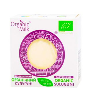 Сир Сулугуні органічний безлактозний 35% Organic Milk 165 г