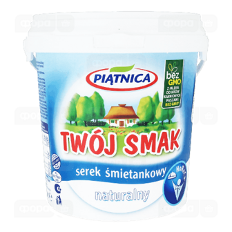 Сир Piatnica Twоj Smak вершковий натуральний (100г)