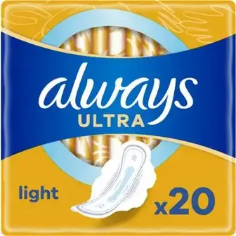 Гігієнічні прокладки Always Ultra Light Duo 20 шт