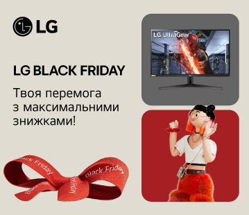 Знижки до 4000 грн на  монітори LG