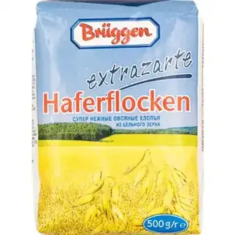Пластівці вівсяні Bruggen ніжні 500 г