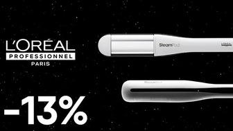 -13% на професійний паровий стайлер для волосся L'Oreal Professionnel Steampod